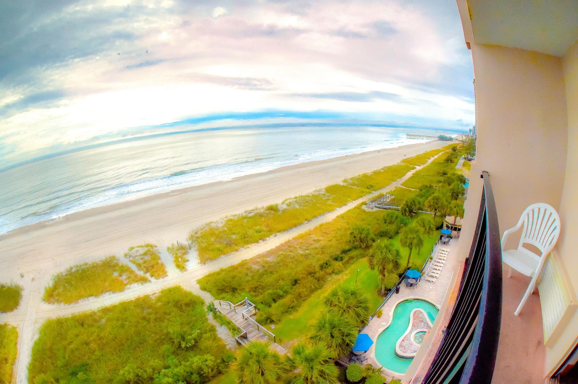 Sandcastle Oceanfront Resort At The Pavilion Myrtle Beach Eksteriør billede