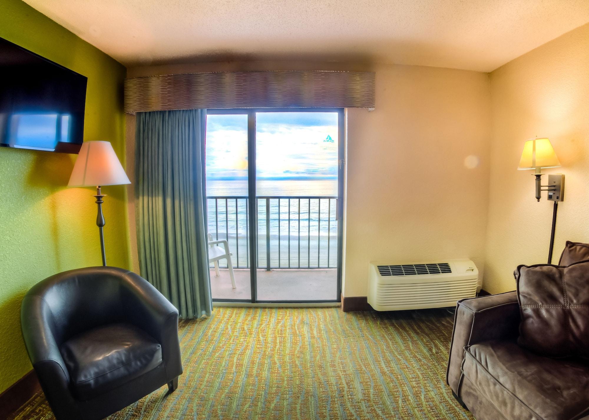 Sandcastle Oceanfront Resort At The Pavilion Myrtle Beach Eksteriør billede