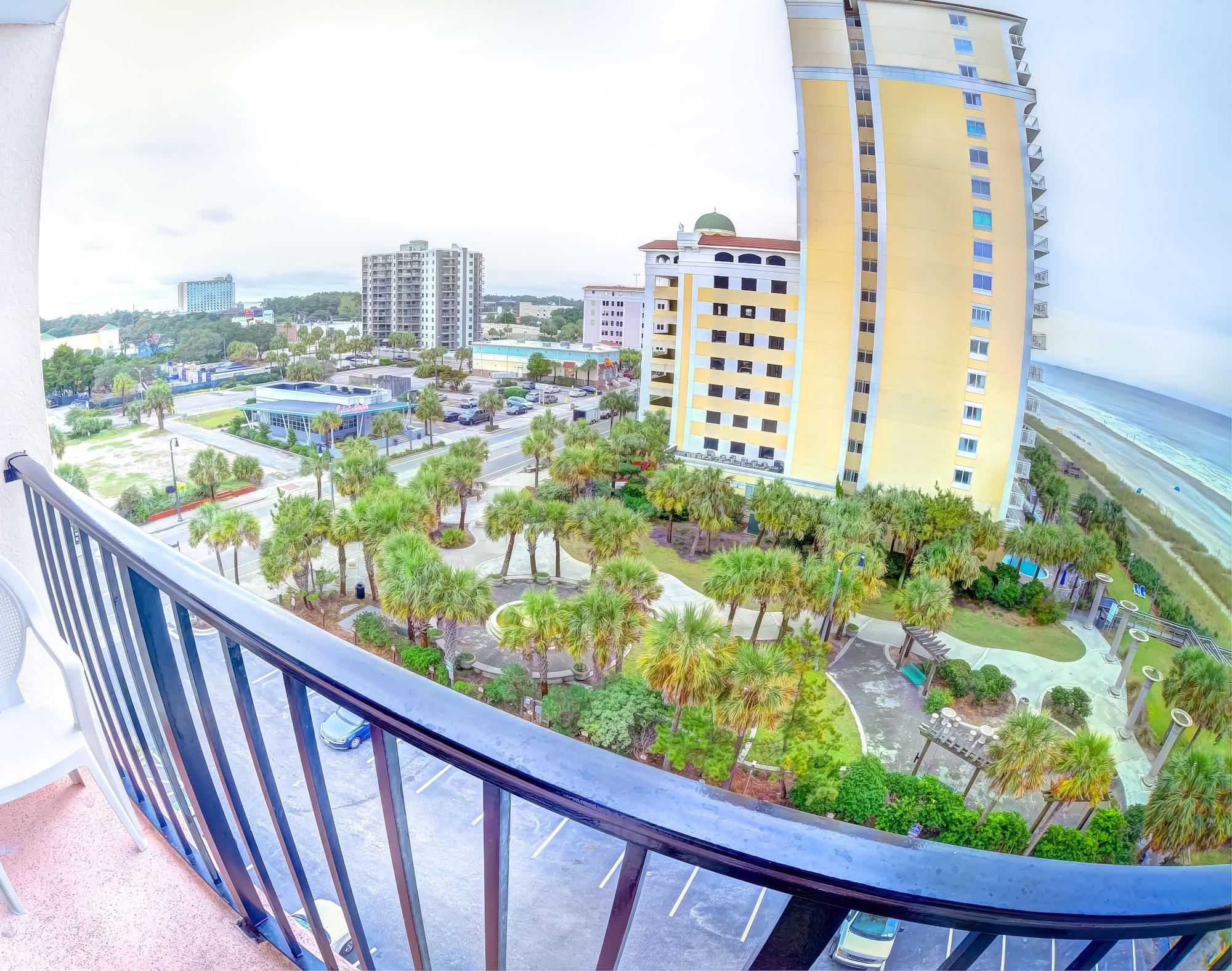 Sandcastle Oceanfront Resort At The Pavilion Myrtle Beach Eksteriør billede