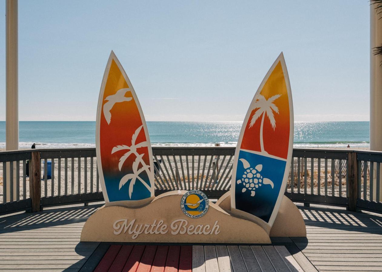 Sandcastle Oceanfront Resort At The Pavilion Myrtle Beach Eksteriør billede